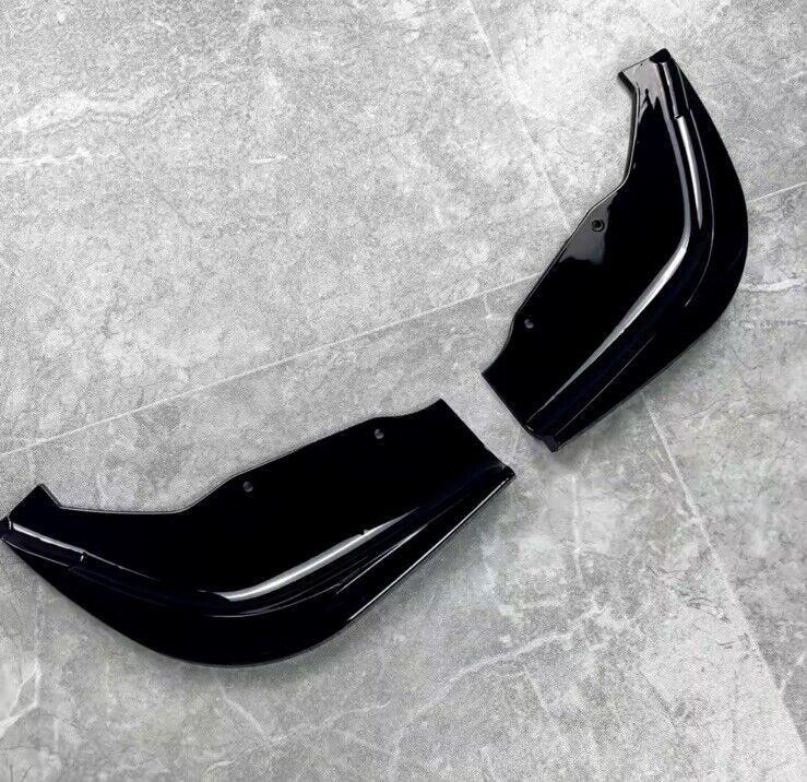 BMW 1 Series F40 M Sport M135i Gloss Black Rear Spats Rear Bumper Side Splitters