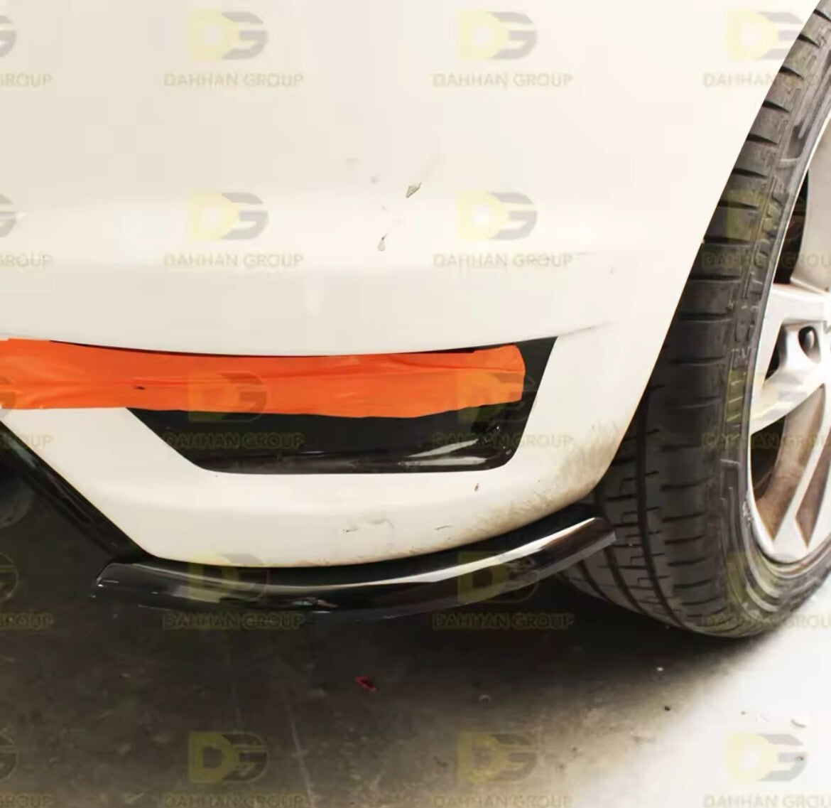 Seat Leon MK3 2012-2020 Gloss Black Rear Spats Bumper Corner Splitters FR Kit
