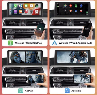 10.25" NBT Linux Screen Upgrade Carplay Android Auto For BMW 3 4 Series 2012-16