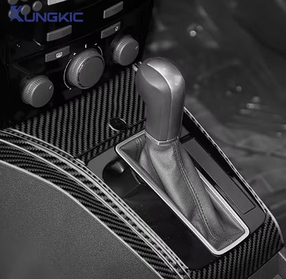 Vauxhall Astra H MK5 2004-2010 Carbon Fibre Centre Console Gear Panel Trim