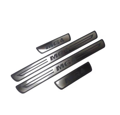MG4 2016-2024 Stainless Steel Door Sill Protector Strips Scuff Plates 4pcs