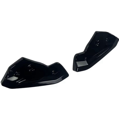 Gloss Black Rear Spats Bumper Side Splitters For Seat Leon MK3.5 2016-2020