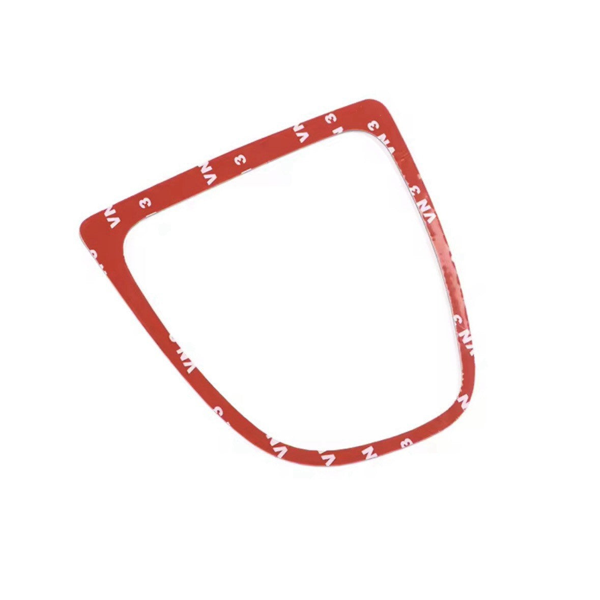 Renault Clio 2013-2018 Red Carbon Fibre Centre Console Gear Panel Surround Trim