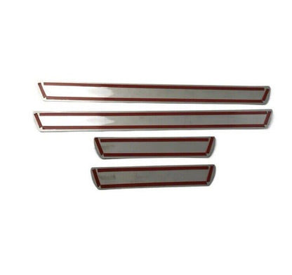 Ford Kuga Stainless Steel Door Sill Protector Strips Scuff Plates Chrome 4pcs