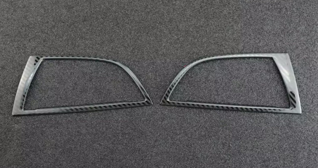 BMW 1 Series F20 F21 Carbon Fibre Effect Dashboard Side Vent Surrounds 2pcs
