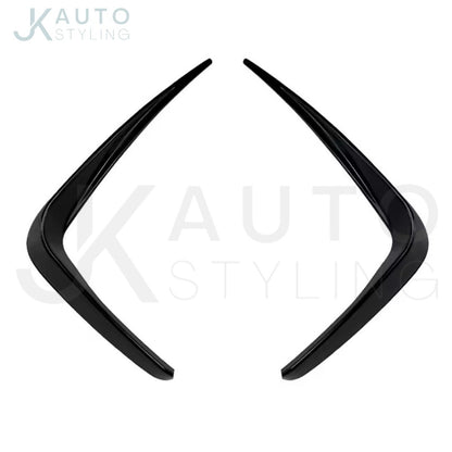 Ford Focus ST Line MK4.5 2012-2024 Gloss Black Front Bumper Canards 2pcs