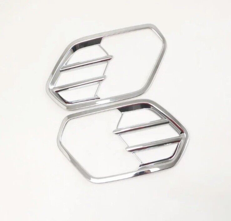 Ford Kuga 2017-2019 Chrome Front Fog Light Surrounds Frames Trims 2pcs