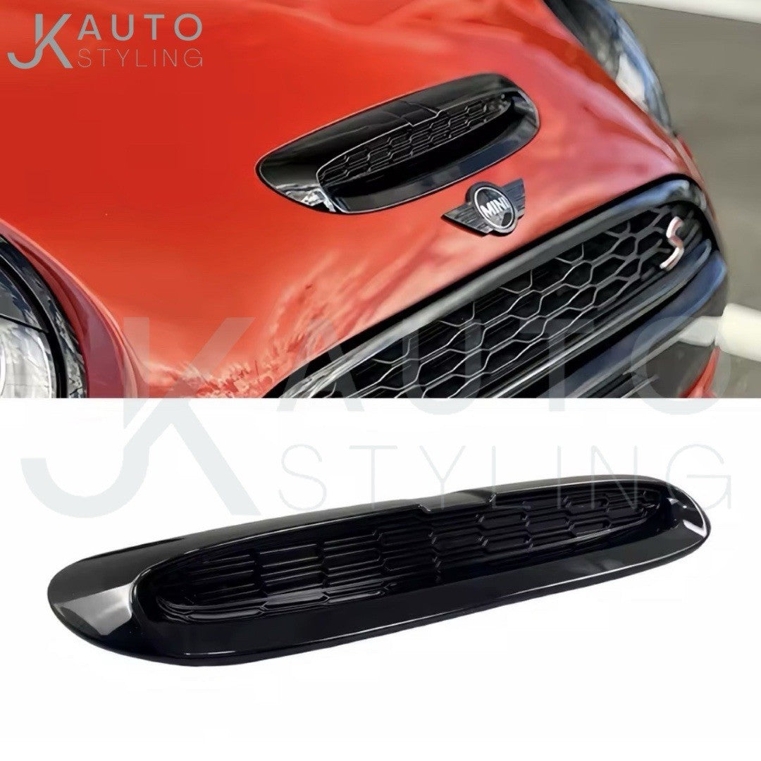Gloss Black Bonnet Scoop Replace For Mini Cooper S F54 F55 F56 F57 2014-2024