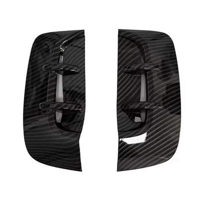 Kia Stinger 2017-2023 Carbon Fibre Side Fender Vent Canards Trims 2pcs