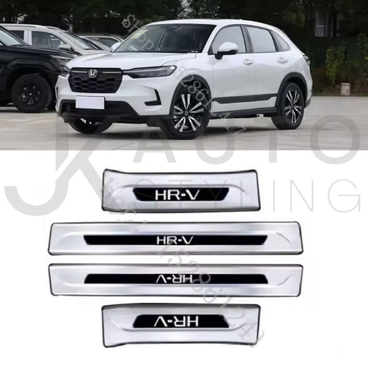 Honda HRV HR-V Vezel 2023-2025 Stainless Steel Door Sill Protectors Scuff Plates
