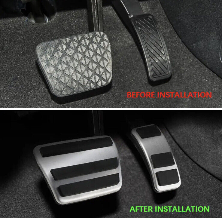 ford fiesta pedal covers Metal Sport Pedal Covers For Ford Fiesta MK8 Puma Ecosport Automatic 2 – JK Auto Styling