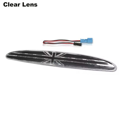 Mini Cooper R50 R53 Clear Lens Union Jack LED Top Rear Central Third Brake Light