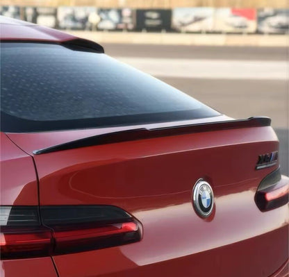 BMW X4 G02 X4M 2019-2022 Gloss Black Spoiler Extension Rear Boot Trunk Wing Lip
