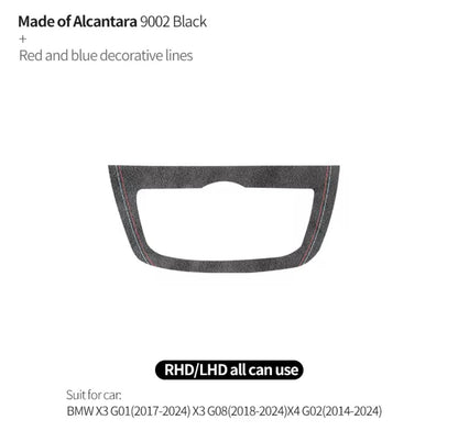 BMW X3 G01 X3 G08 X4 G02 Alcantara Interior Headlight Control Panel Surround