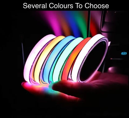 GTC Wireless Light Up RGB LED Drink Coaster Mat For Vauxhall Astra GTC Recharge