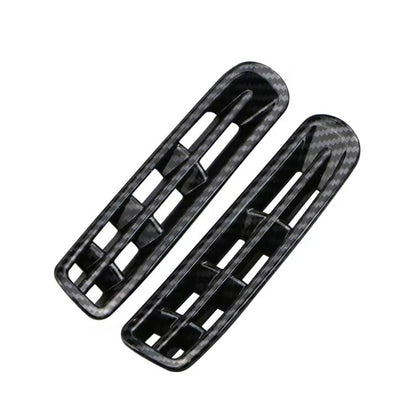 Ford Focus MK4 Carbon Fibre Effect A Pillar Air Vent Surround Cover Trim 2pcs