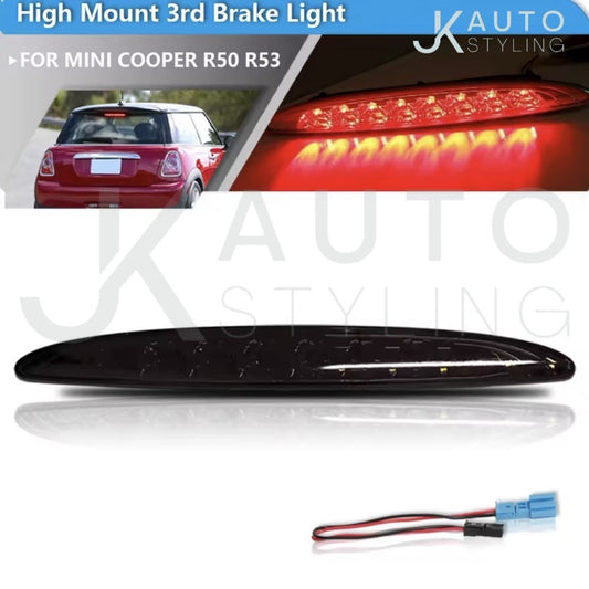 Mini Cooper R50 R53 Smoked Lens LED Top Rear Central Brake Light 63256935789