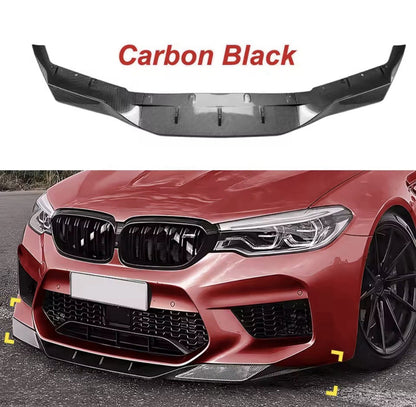 BMW 5 Series M5 F90 2018-2020 Carbon Fibre Front Splitter Kit Large Aero Style
