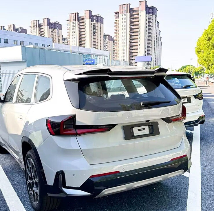 BMW X1 U11 2023+ Gloss Black Spoiler Extension Rear Roof Wing Lip Easy Mod