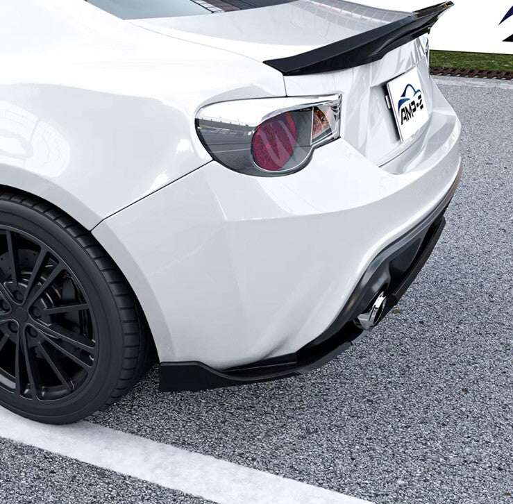 Toyota GT86 Scion FR-S 2013-2016 Subaru BRZ 2013-2021 Gloss Black Rear Diffuser