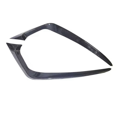 Ford Fiesta ST MK7 Carbon Fibre Front Bumper Canards Side Vent Fog Blade Trims