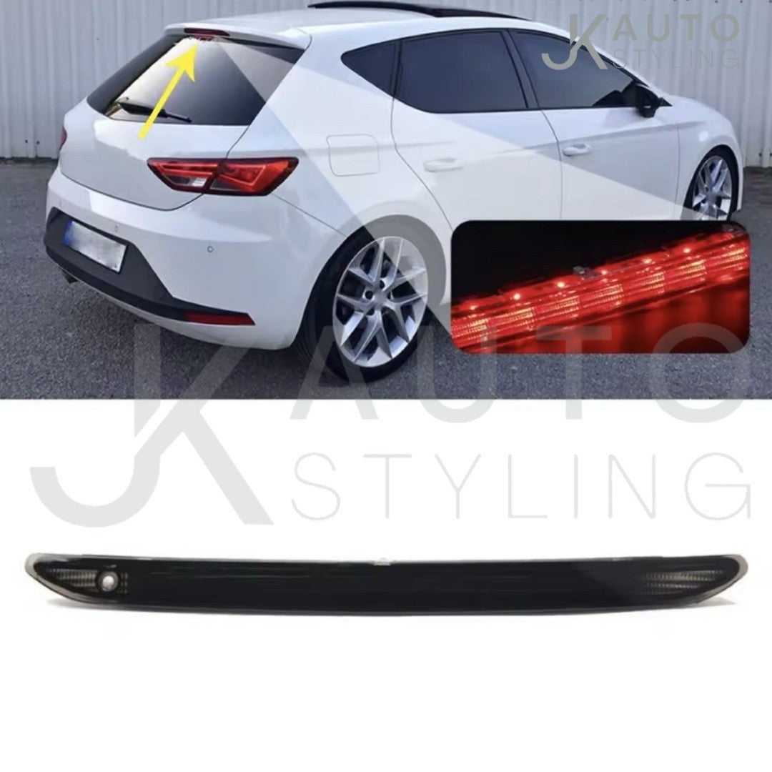 Smoked Lens LED Rear Central Third Brake Light For Seat Leon 5F 2011-2016