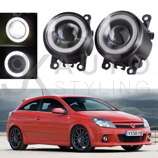 Vuaxhall Astra VXR 1998-2011 Daytime Running Halo Lights Front Fog DRL Angel H11