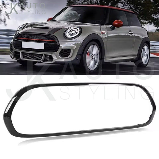 Gloss Black Grille Surround Trim For Mini F55 F56 F57 One S JCW 2014+ De-Chrome