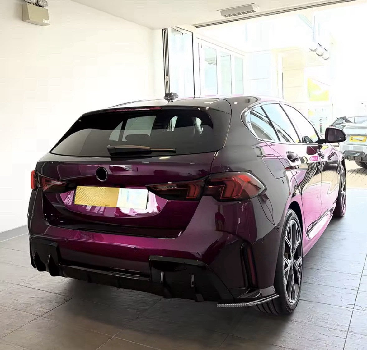 BMW 1 Series F70 2025+ M Sport Carbon Fibre Rear Spats Bumper Side Splitters