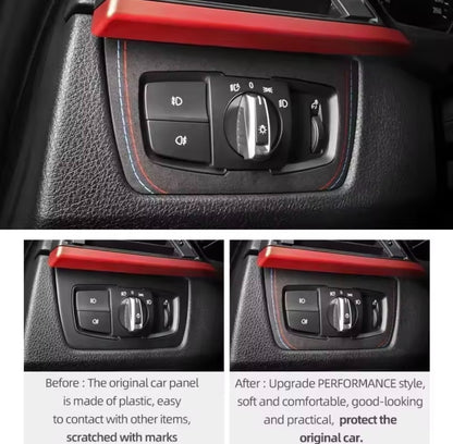 BMW 3 Series F30 F32 F34 Alcantara Interior Headlight Control Panel Surround