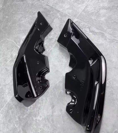 BMW 1 Series F40 M-Pack M135i Gloss Black Rear Spats Corner Splitters Aero Style