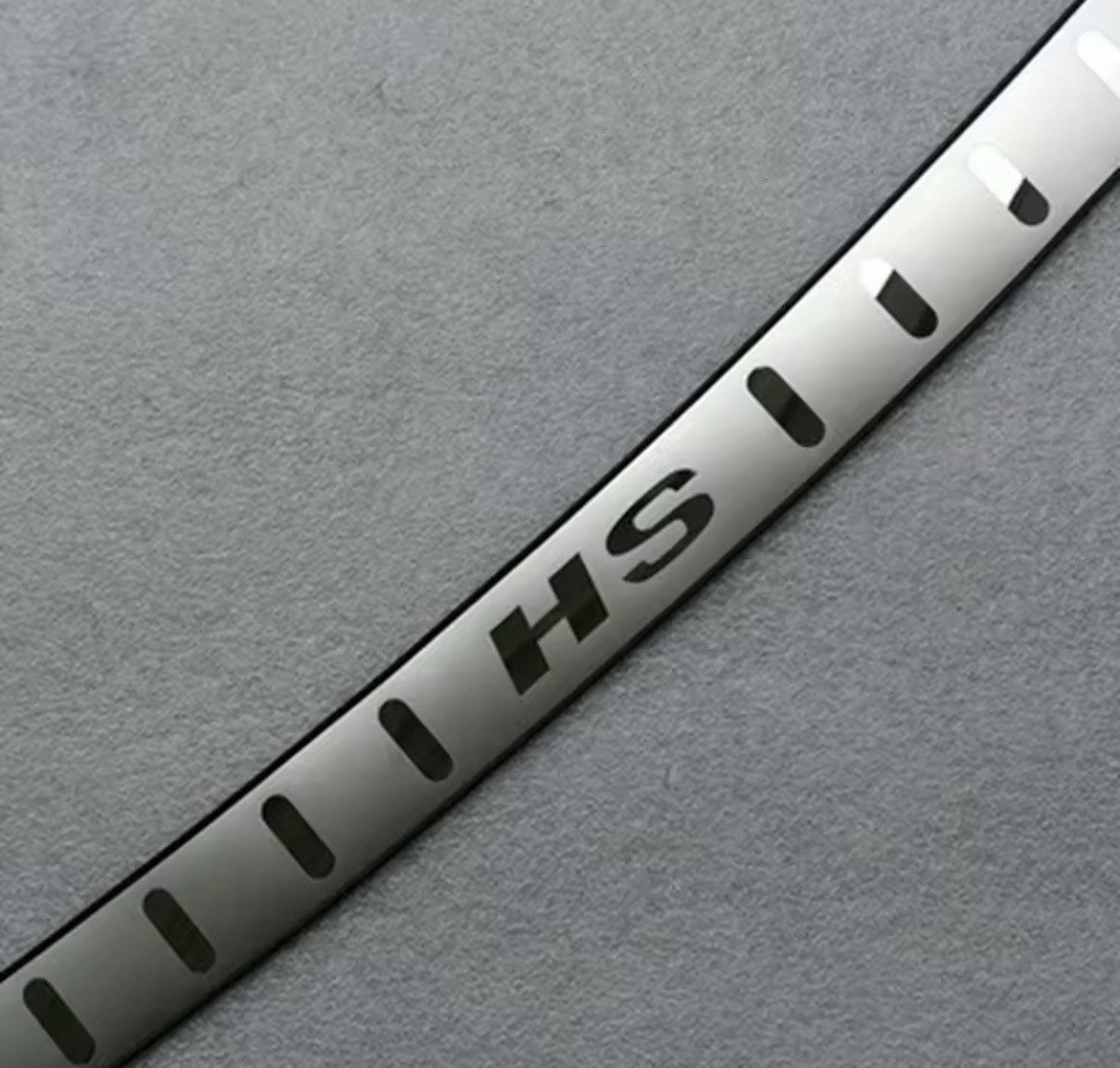 MG HS 2017+ Stainless Steel Boot Sill Overlay Strip Boot Trunk Lip Protector