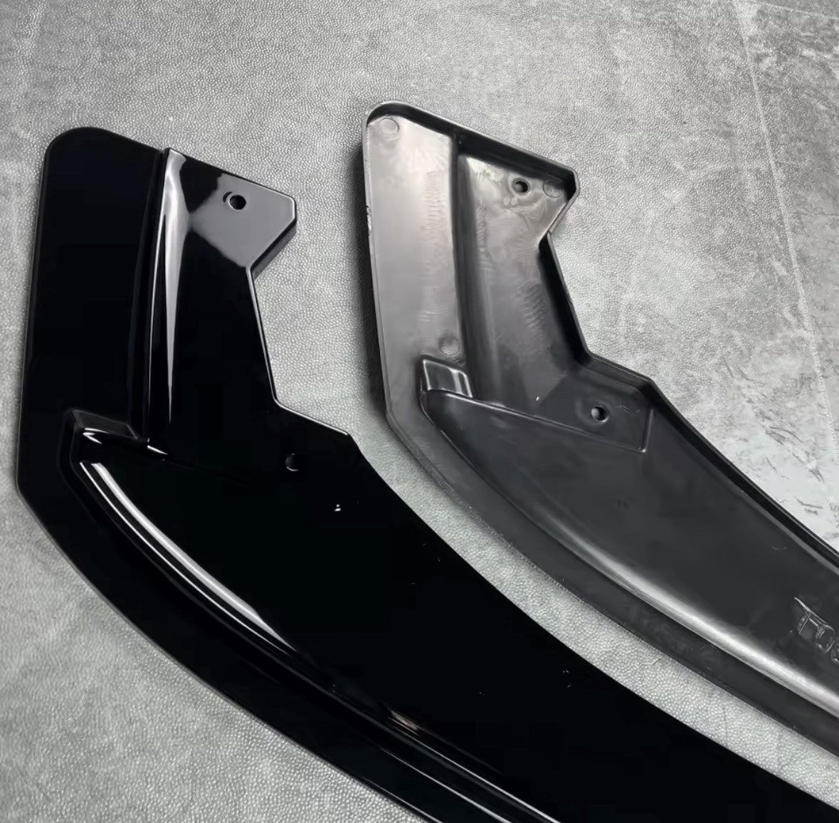 Gloss Black Rear Spats For BMW 3 Series Touring F30 M Sport 2012-2019