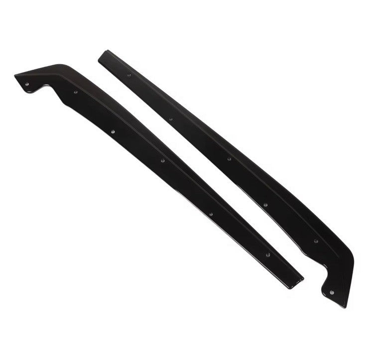 BMW 5 Series G30 G31 M Sport Gloss Black Rear Spats Rear Bumper Side Splitters