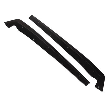 BMW 5 Series G30 G31 M Sport Gloss Black Rear Spats Rear Bumper Side Splitters