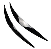 Car Headlight Eyelids & Eyebrows | Gloss Black & Carbon Fibre Finishes ...