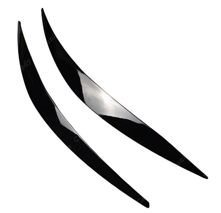 Car Headlight Eyelids & Eyebrows | Gloss Black & Carbon Fibre Finishes ...