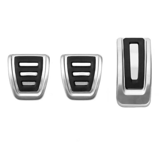 Metal Sport Pedal Covers For Seat Ibiza Ateca Arona Manual Gas Brake Clutch