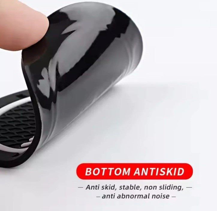 Toyota Car Water Bottle Holder Mat Anti-Slip Pad Drink Coaster 2pcs Rubber