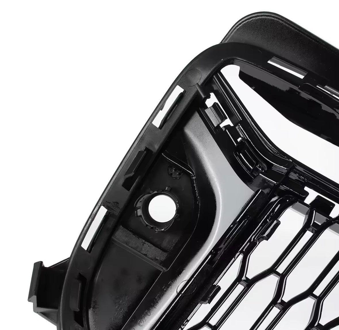 BMW 3 Series G20 G21 G28 2019-2022 Gloss Black Front Bumper Side Vent Trims