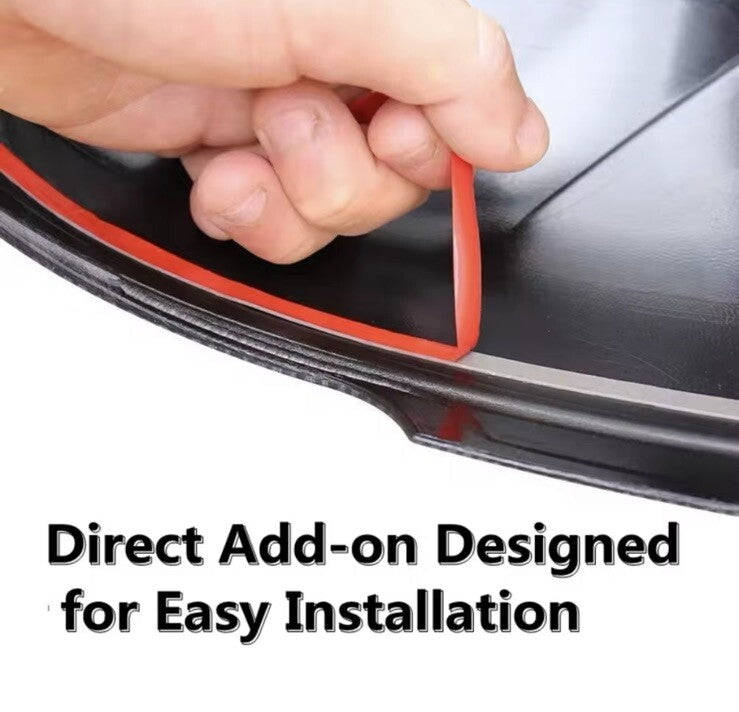 Vauxhall Corsa F 2019-2023 Gloss Black M Style Sport Wing Mirror Caps Covers