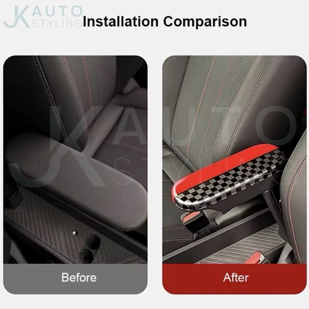 Mini Cooper J01 EV J05 Aceman 2024 2025 JCW Style Central Armrest Cover Trim