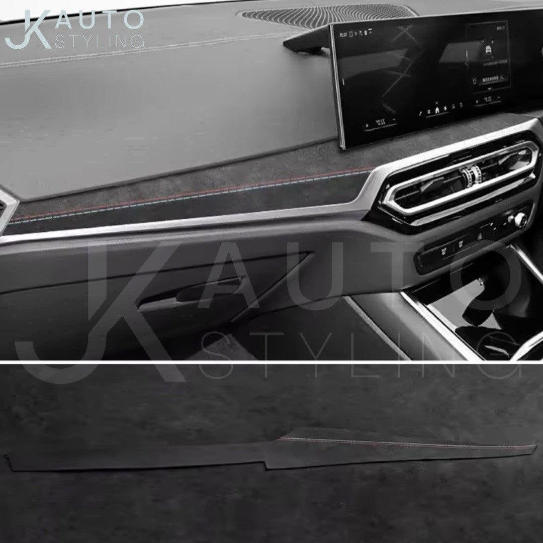 Alcantara Dashboard Trim Overlay For BMW 2 3 4 Series G42 G20 G28 G23 RHD
