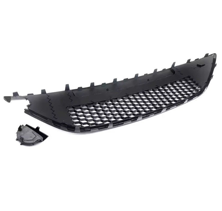 Gloss Black Honeycomb Front Grille For Ford Focus ST MK3.5 2015-2018