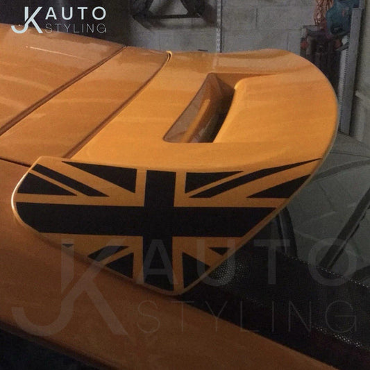 Ford Focus MK2 2004-2011 Spoiler Union Jack Flag Vinyl Stickers 2pcs