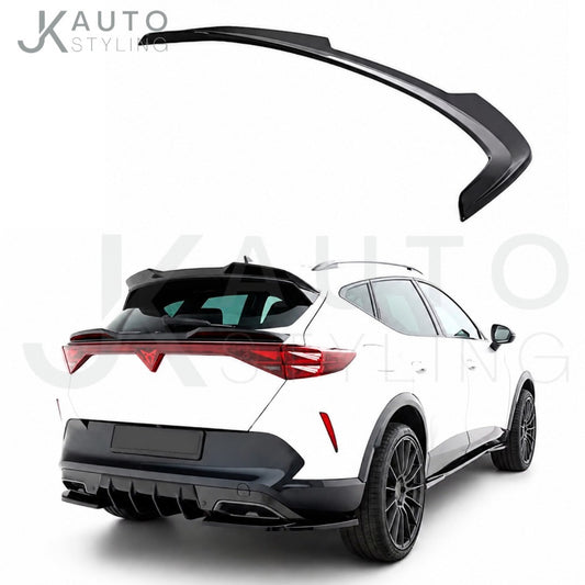 Gloss Black Spoiler Extension Rear Wing Lip For Cupra Formentor 2025 2026+
