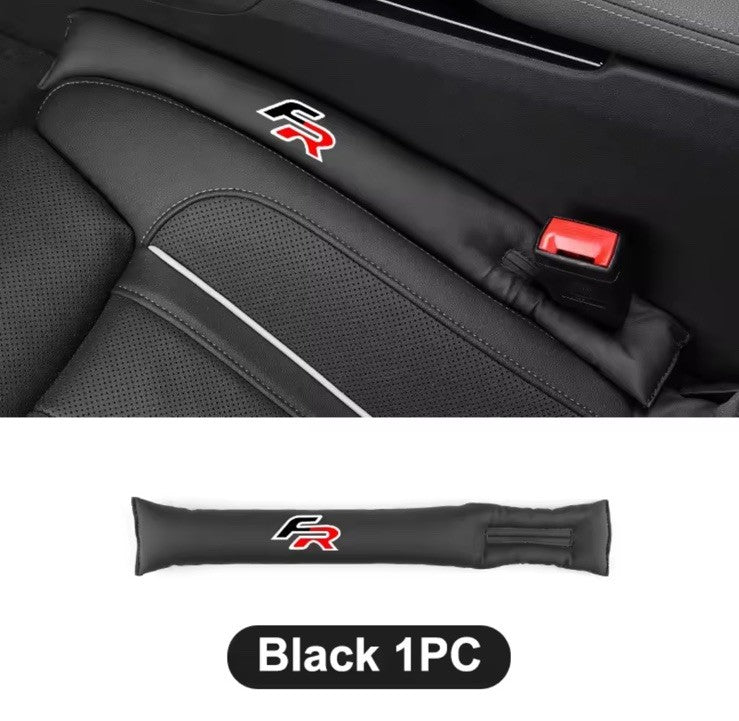 FR Seat Gap Filler Pad PU Leather For Seat Leon Ibiza Arona Ateca Mii Exeo Arosa