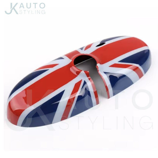 Union Jack Rearview Mirror Case Cover For Mini R55 R56 R57 R60 R61