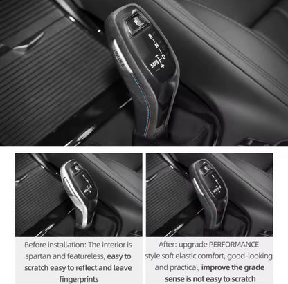 BMW 1 Series F52 X1 F48 F49 Alcantara Automatic Gear Knob Surround Cover RHD