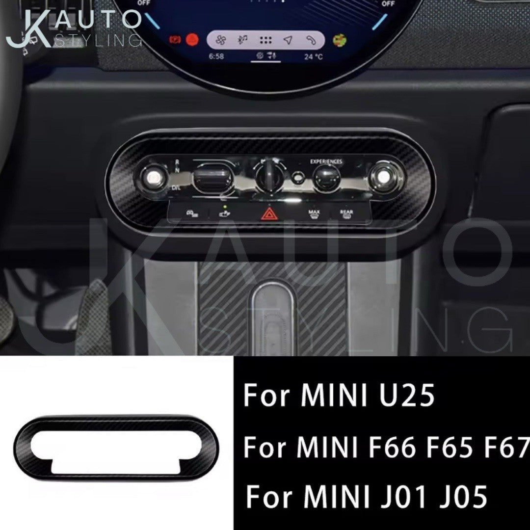 Mini U25 F65 F66 F67 J01 J05 Carbon Centre Control Panel Button Surround Trim
